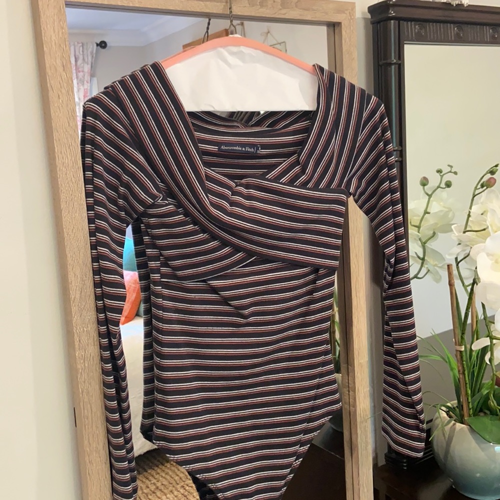 Abercrombie & Fitch stripped bodysuit